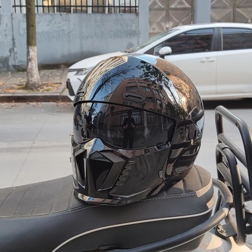 Retro motorcycle helmet abs - retro,