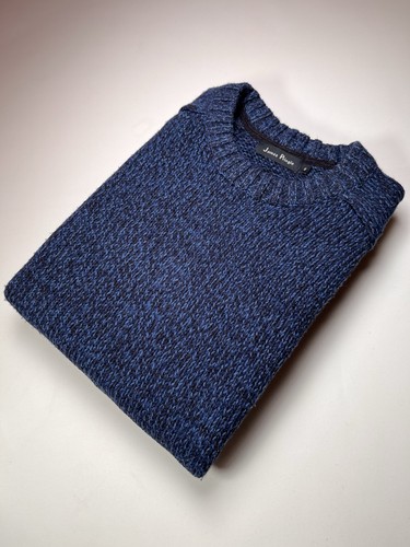 James pringle blue navy jumper - navy,