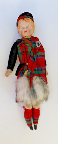 Antique bisque doll - bisque, in