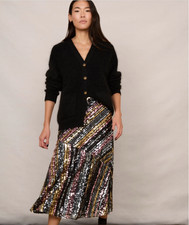 Wyse london Sequin Skirt Size