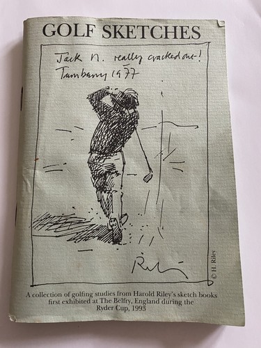 Harold riley golf sketches - riley,