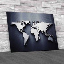 World Map Original Canvas