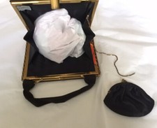 Vintage suede Evening Handbag