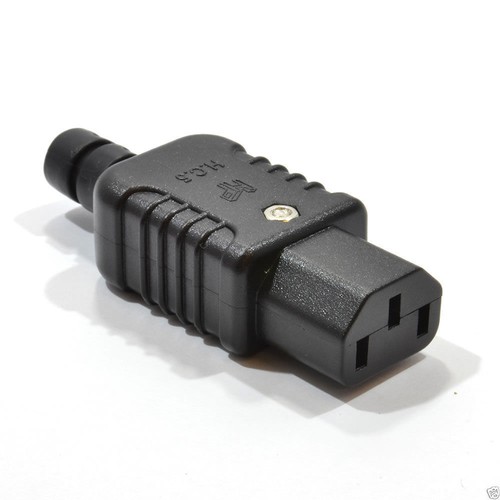 Heavy duty rewireable iec c13 - duty,