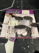 Sound Off Acoustic Drum Kit Set Mutes Silencer Dampner Practice Pads Rock Sizes