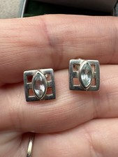 Vintage sterling silver square - vintage,