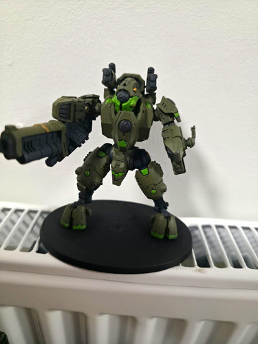 Painted mechwarrior battlemech - painted,