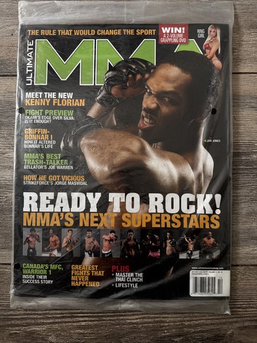Rare ultimate mma magazine oct - ultimate,