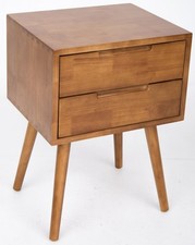 OAK Bedside Table Solid Side