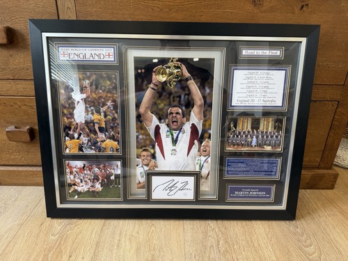 Martin johnson signed england - martin,