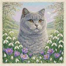 British Shorthair Kitten Cat