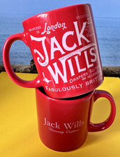 Jack Wills University Outfitters Coffee 9cmMugs British Design Salcomble Devon T