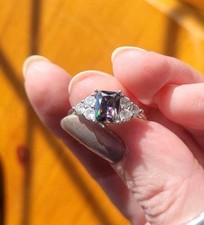 Sterling Silver Mystic Topaz Ring