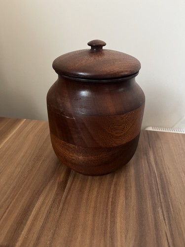 Vintage hand turned wooden - hand-turned,