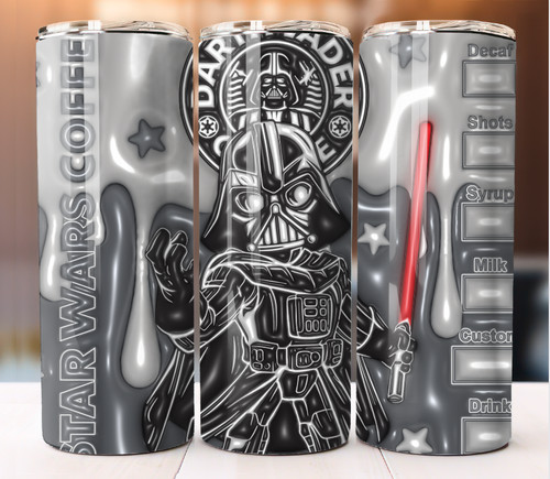 Darth vader inflated - inflated, coffee