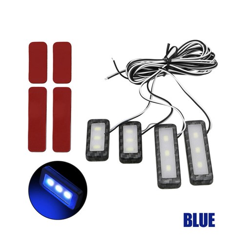 4pcs car led armrest - car,