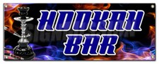 HOOKAH BAR BANNER SIGN smoke