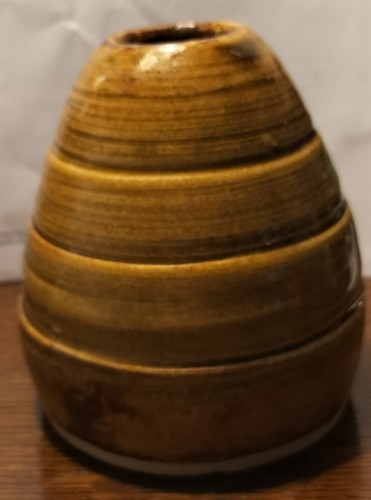 Studio pottery vase - jt,
