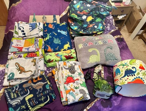 Dinosaur theme bedroom bundle - bedroom,