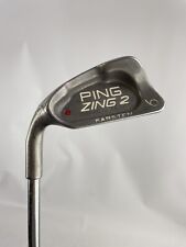 Ping Zing 2 Golf 6 Iron Red Dot Stiff Flex Steel /Left Handed /New Grip /7889