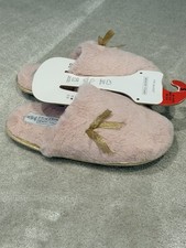 Primark Women’s Memory Foam Slippers- Size 3-4 UK - Pink 