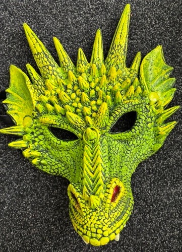 Novelty dragon green mask - dragon,