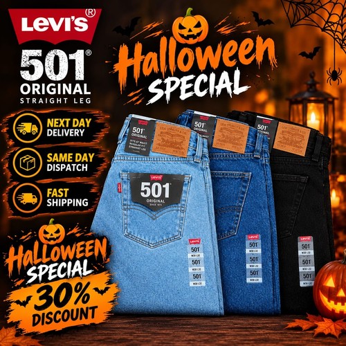 Levis 501 mens - denim, jeans