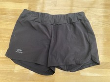 Black Kalenji gym/running shorts from decathlon Size S