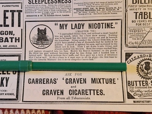 1905 craven cigarettes advert - 1905,
