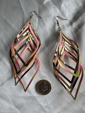 Multicolor Layered Teardrop