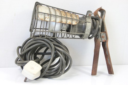 Vintage industrial caged work - vintage,