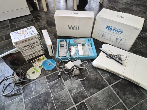 Nintendo wii white pal console - nintendo,