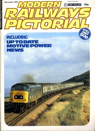 Modern railways pictorial - modern,