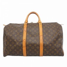 Louis Vuitton Keepall 50 Monogram Canvas Brown Boston Travel Bag M41426