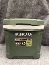 IGLOO COOL BOX LATITUDE 60 ECO RECYCLED ROLLER BEACH CAMPING PICNIC SECOND