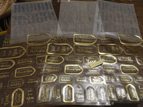 Kanban die cut foiled - kanban,