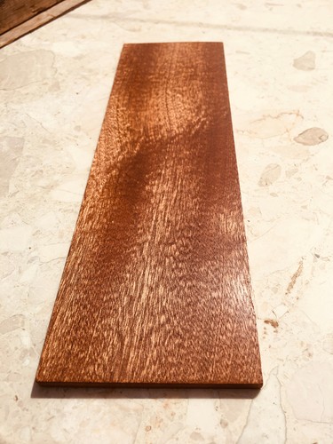 Mahogany timber hardwood blank - mahogany,