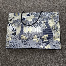 New Christian Dior CD Luxury Print large Shopping Gift Bag  42cm x 30 cm x 12 cm