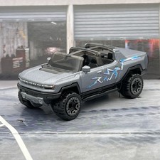 Hot Wheels 2024 GMC Hummer Barbie The Movie Grey 1:64 Diecast Pickup [14k]