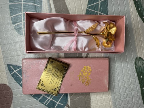 24k gold plated rose - gold,