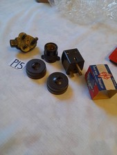 Vintage MK Brown All Bakelite Dolly Light Switch x 2 & other  bakelite plugs