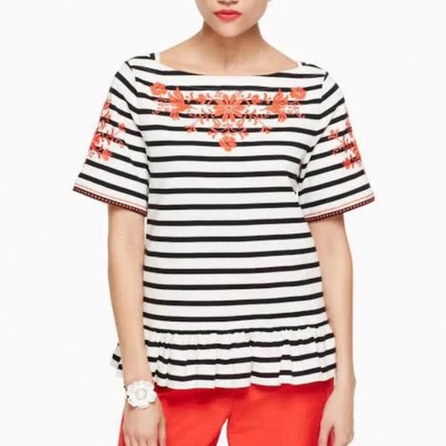 Kate spade embroidered border - embroidered,