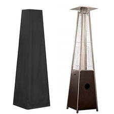 Waterproof Heavy Duty Gas Pyramid Patio Heater Cover Outside Furniture Protector