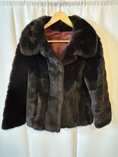 Vintage Astraka Faux Fur Coat