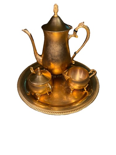 Vtg 24k gold plated - plated, 5