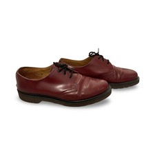 Dr. Martens Red Leather Derby Shoes – UK 9.5 – Classic Oxblood Docs