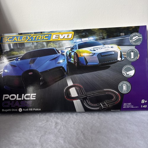 Scalextric evo police chase - police,