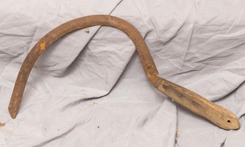 Hand mowing scythe sickle farm - scythe,