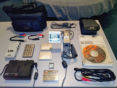 Jvc dvx70 minidv retro - jvc,