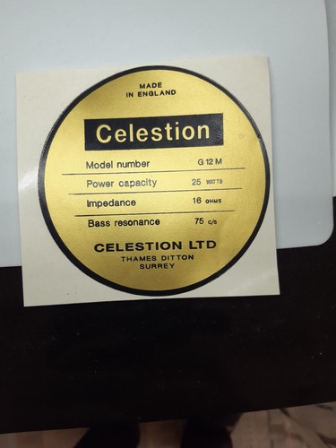 Replacement celestion g12m - replacement,